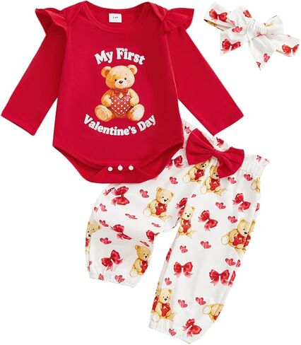 Toddler Baby Boy Girl St Patricks Outfit Shamrock Sweatshirt Pant Sets Cute Little Kids Saint Patrick's Day Gifts in Saudi Arabia