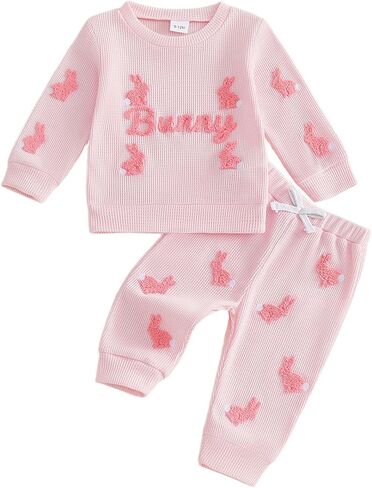 Toddler Baby Boy Girl St Patricks Outfit Shamrock Sweatshirt Pant Sets Cute Little Kids Saint Patrick's Day Gifts in Saudi Arabia