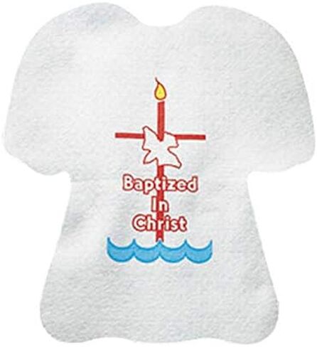 Autom Bptzd Chrst Bapt Garment-24pk in Saudi Arabia