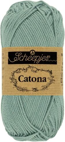 Scheepjes Yarn Catona 50 Gram (162 - Black Coffee) in Saudi Arabia