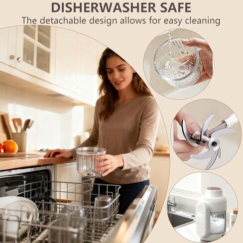 صانع طعام الأطفال، خزان زجاجي ووعاء، محضر طعام زجاجي، 12 أونصة، جهاز بخار وخلاط غير بلاستيكي، صانع هريس بخطوة واحدة، 6 شفرات من الفولاذ المقاوم للصدأ، وصفة مؤقتة للتنظيف الذاتي in Kuwait