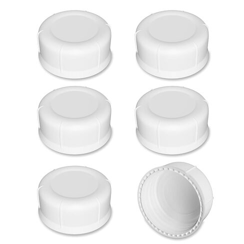 10PCS Baby Bottle Caps for Dr Brown Narrow Bottles, Travel Bottle Lids Replacement for Narrow-Neck Bottle, Tight and Leak-Proof, Yellow in Saudi Arabia