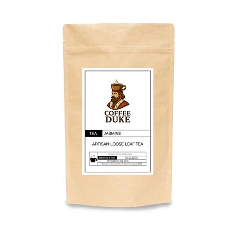 COFFEE DUKE Jasmine Green Tea, 3oz, Loose Leaf, Medium-Bodied, Jasmine Blossom Flavor in Saudi Arabia