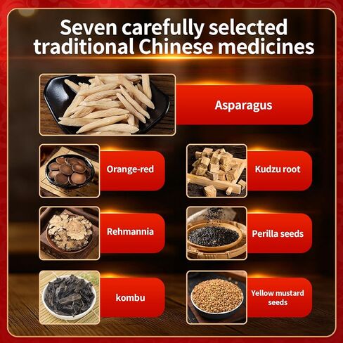 BADN Lung Cleansing Tea, 7 natural herbal teas, a supplement for bronchial and respiratory system health, suitable for smokers and adults for lung cleansing and detoxification, 2g*15 bags in Saudi Arabia