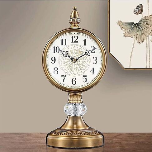 Living Room Desk Ornament Clock/Silent Mantel Clocks, for Home Office Decoration Bedside Decor in Saudi Arabia