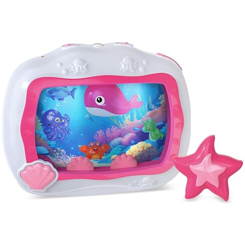 Baby Sleep Soother Musical Toy, Sound Machine with Light & Soothing Sounds, Infant Crib Mobile Hanging & Car Travel Toy, Sensory Dream Soother for Newborns 0-3 Years in Kuwait