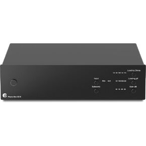 Pro-Ject Phono Box S3 B Balanced & Discrete MM/MC Phono Preamp (Black) in Saudi Arabia