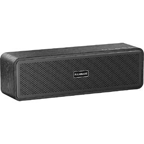 مكبر صوت بلوتوث محمول من فولميناري للمنزل، هيكل خشبي، صوت ستيريو عميق 50 وات، بلوتوث 5.3، وقت تشغيل 30 ساعة، تشغيل 4 في 1، مقاوم للماء IPX5 للاستخدام الداخلي والخارجي in Kuwait