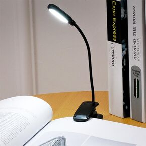 ضوء كتاب للقراءة في السرير، ضوء كتاب LED للعناية بالعين، مشبك ضوء كتاب خفيف الوزن in Kuwait