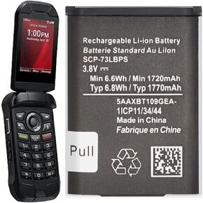 بطارية SCP-73LBPS (2025 مطورة جديدة) بديلة لبطارية Kyocera DuraXV Extreme E4810 Verizon Flip Phone SCP73LBPS (الهاتف غير متضمن) in Kuwait