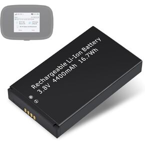 MiFi 8800L Battery Replacement for Inseego: 3.8V 4400mAh 16.7Wh Verizon MiFi 7730L Battery for Novatel Jetpack MiFi 8800L 7730L Mobile Hotspot 40123117 in Kuwait