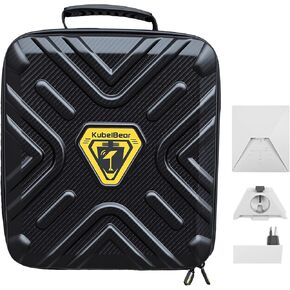 EVA Starlink Mini Case with Carbon Fiber Texture, Lightweight PU Hard Shell Protective Sleeve Cover Bag, Water-Resistant Travel Carry Case for SpaceX Starlink Mini Dish for Camping RV Van in Kuwait