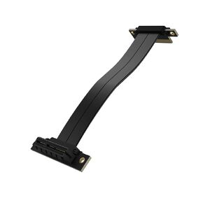 PCIe 4.0 x4 Riser Cable,PCI-Express 4X Male to Female Extension Cable PCI-e Extender Adapter_15CM in Saudi Arabia