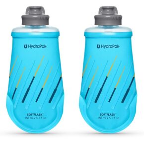HydraPak SoftFlask - قارورة تغذية قابلة للطي (150 مل أو 250 مل) - خالية من مادة BPA، غطاء سهل الفتح، قابل للطي، خفيف الوزن in Kuwait