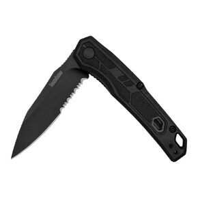 Kershaw Appa Folding Tactical Pocket Knife, SpeedSafe Opening, 2.75 inch Black Blade and Handle, Small, Lightweight Every Day Carry in Kuwait