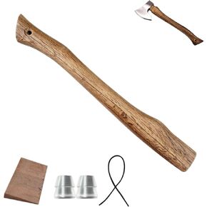 2-Pack Axe Handle Replacement, 17in+23.6in Hatchet Handle Replacement, Wood Replacement Handle for Axe Pick Axe in Kuwait