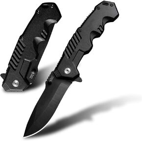 Pocket Folding Knife with Stainless Steel Point Lock Blade Knives and Lightweight Lockback Multi-Tool for Camping, Outdoor, Hunting，Survival and EDC in Saudi Arabia