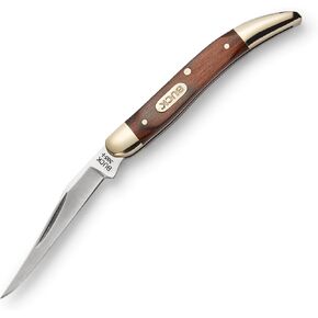 Buck Knives 385 Toothpick Compact Folding Pocket Knife Wood Handle, 420J2 Stainless Steel Blade, EDC in Kuwait