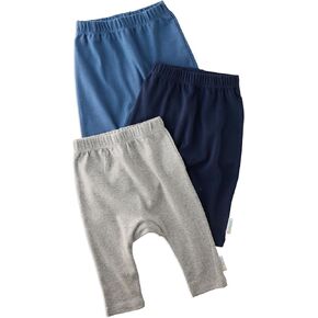 Unisex-Baby Harlowe 3-Pack Pants​ 100% Organic Cotton for Baby Boys & Girls in Kuwait