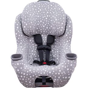 JYOKO Kids Cover Liner for car seat Compatible with Graco Extend2fit, 100% Cotton Made (White Star) in Kuwait