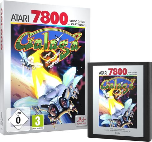 GALAGA (متوافق مع أنظمة ألعاب الفيديو Atari 2600+ وAtari 7800+ وAtari 7800) in Kuwait
