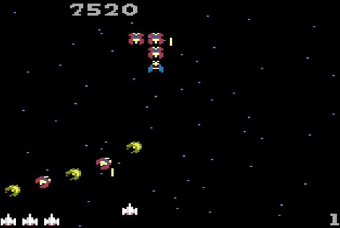GALAGA (متوافق مع أنظمة ألعاب الفيديو Atari 2600+ وAtari 7800+ وAtari 7800) in Kuwait