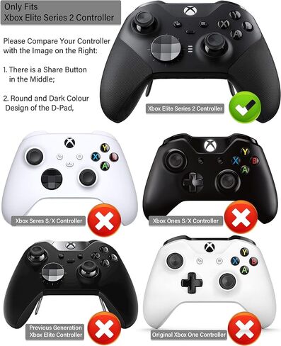 Laser Carving Silicone Skin for Xbox Elite Series 2 Controller x 1(Skulls Purple) with Exclusive Thumb Grips x 4 in Saudi Arabia