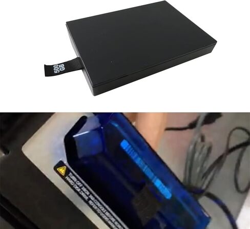 Internal Hard Drive Disk HDD Compatible for Xbox 360 E & Xbox 360 Slim Console in Big Storage Capacity - 500GB in Saudi Arabia