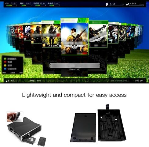 محرك الأقراص الصلبة البديل لجهاز Xbox 360 موديل E بسعة 500 جيجابايت in Kuwait