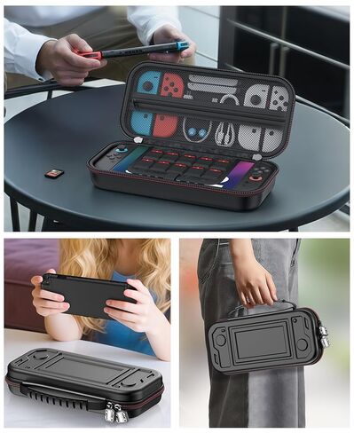 Kawaye Switch 2 Case for Switch Game Compatible with Nintendo Switch 2 (2025) and Switch/OLED Console, Switch Carrying Case Hard Shell Protective for Nintendo Switch 2 Accessories in Saudi Arabia