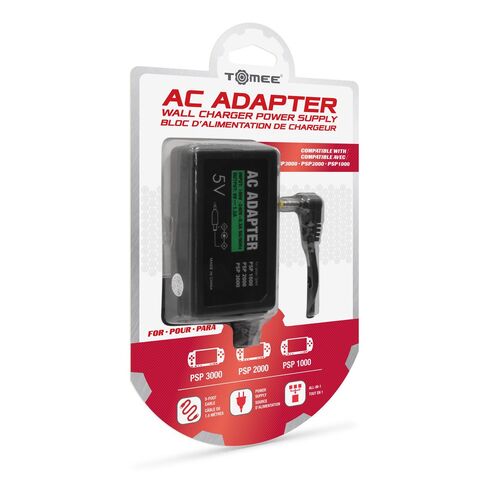 Tomee AC Adapter for Sony PSP 1000/2000/3000 – PSP Charger, Replacement Power Cord, Universal Travel-Friendly Power Supply in Saudi Arabia