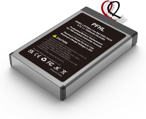 2 Pack 7200mAh LIP1708, PS5 Battery, (2026 New Upgrade) New 0 Cycle High Capacity Battery for Sony PlayStation 5 Controller CFI-ZCT1W with Repair Tool Kits in Saudi Arabia