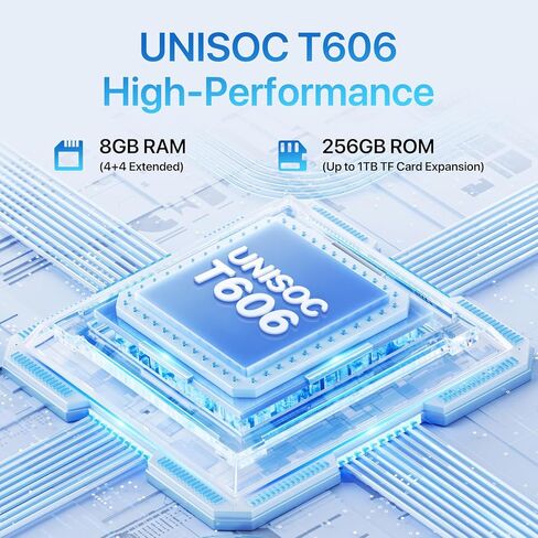 UMIDIGI G9 Tab 11 بوصة، Android 14 Tablet بفتحات بطاقة SIM مزدوجة 8 جيجابايت + 256 جيجابايت + 1 تيرابايت توسيع، جهاز لوحي Android مزود بقلم وحقيبة 7200 مللي أمبير في الساعة وكاميرات 13 + 8 ميجابكسل، خلوي مع فتح الوجه، GPS، FM (رمادي) in Kuwait