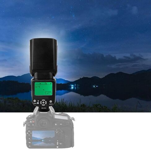 Tyenaza TRIOPO TR 960II ضوء فلاش احترافي على الكاميرا الخارجية in Saudi Arabia