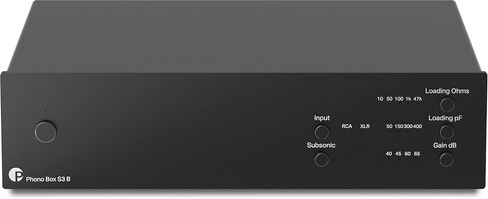 Pro-Ject Phono Box S3 B Balanced & Discrete MM/MC Phono Preamp (Black) in Saudi Arabia