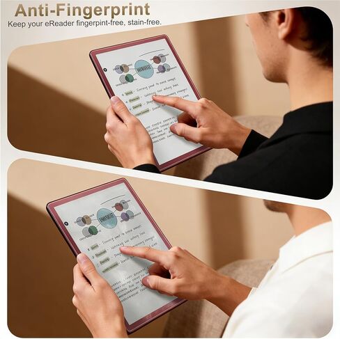 واقي شاشة Caweet لجميع أجهزة Kindle Scribe Colorsoft الجيل الأول الجديد مقاس 11 بوصة وإصدار Kindle Scribe الجيل الثالث 2025، طبقة حماية غير لامعة بتغطية كاملة ومضادة للوهج من PET، 3 عبوات in Kuwait