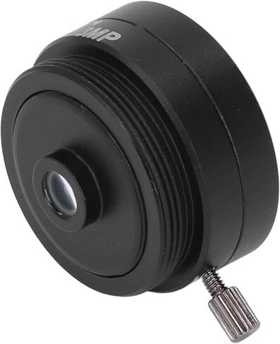 CS Mount Lens, 2.1mm 3MP CCTV Camera Lens Wide Angle Aluminum Alloy, with No Shading Decent Image Quality, for Home Shop Parking Lot Security Cameras in Saudi Arabia