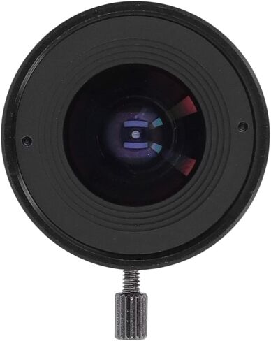 CS Mount Lens, 2.1mm 3MP CCTV Camera Lens Wide Angle Aluminum Alloy, with No Shading Decent Image Quality, for Home Shop Parking Lot Security Cameras in Saudi Arabia
