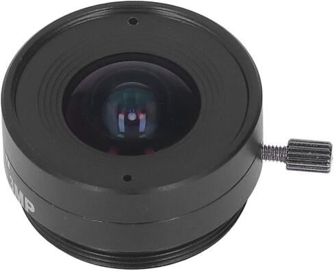 CS Mount Lens, 2.1mm 3MP CCTV Camera Lens Wide Angle Aluminum Alloy, with No Shading Decent Image Quality, for Home Shop Parking Lot Security Cameras in Saudi Arabia