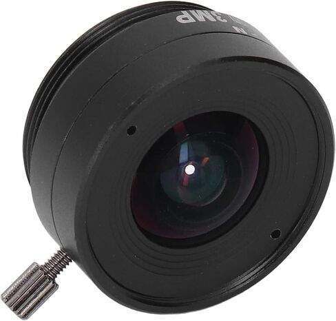 CS Mount Lens, 2.1mm 3MP CCTV Camera Lens Wide Angle Aluminum Alloy, with No Shading Decent Image Quality, for Home Shop Parking Lot Security Cameras in Saudi Arabia