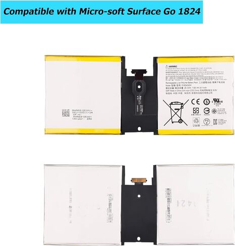 بطارية بديلة جديدة G16QA043H متوافقة مع Microsoft Surface Go 1824 مع مجموعة الأدوات الفنية in Kuwait