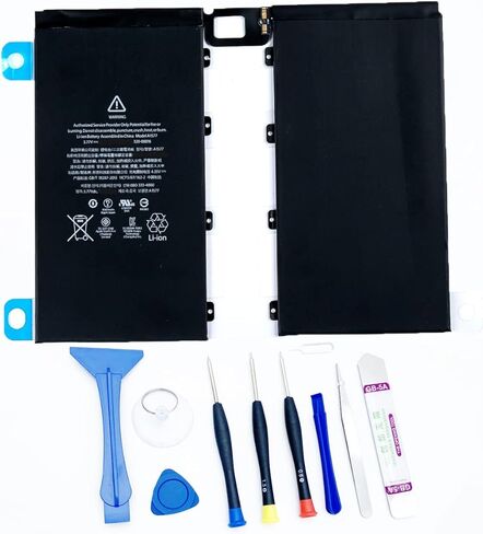 A1577 020-00016 Battery 3.77V 10307mAh Compatible with iPad Pro 12.9 2015 1st Generation A1584 iPad Pro A1652 with Tools Kit in Kuwait
