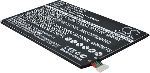 Replacement Battery for Samsung SM-T705C SM-T705Y SM-T705 SM-T707D Klimt SM-T707V SC-03G SM-T707A Tab S 8.4 WiFi SM-T700 SM-T705D Part NO EB-BT705FBC EB-BT705FBE EB-BT705FBU 4200 mAh Batteries in Saudi Arabia