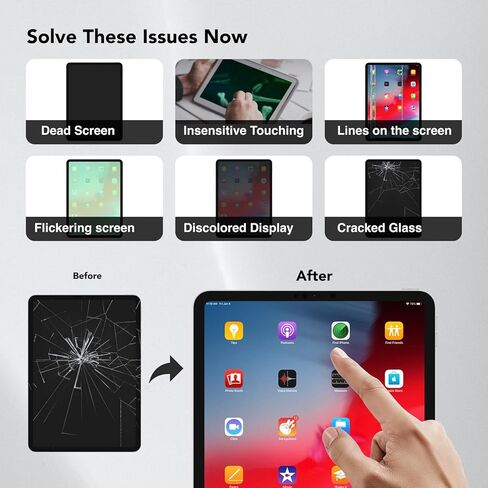 خدمة إصلاح عبر البريد مع استبدال شاشة سحب OEM الأصلية لجهاز iPad mini 6 6th 2021 8.3 بوصة شاشة LCD تعمل باللمس A2567 A2568 A2569 (نحن نصلح لك، لم يتم إرسال أي أجزاء) in Kuwait
