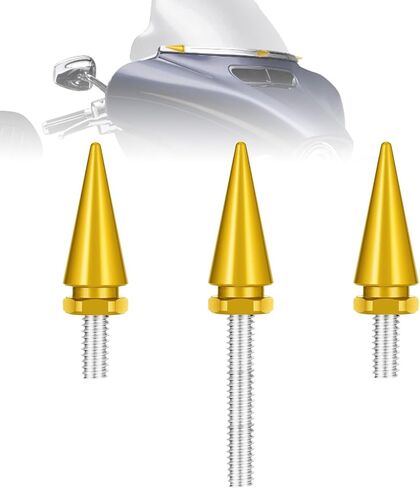 براغي تقليم الزجاج الأمامي للدراجات النارية ، مسامير فيرات مناسبة مع هارلي ديفيدسون جولة 2014-2024 Ultra Limited Street Glide Glide in Kuwait