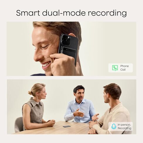 مسجل صوت Plaud Note Pro AI، نسخ وتلخيص باستخدام الذكاء الاصطناعي، التحكم في التطبيق، مدون ملاحظات للاجتماعات والمكالمات، يدعم 112 لغة، نحيف للغاية مع شاشة عرض فورية، جراب متضمن، أسود in Kuwait