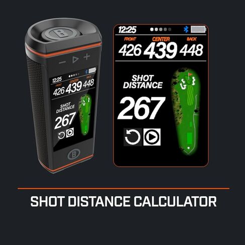 Bushnell Golf Wingman HD GPS Speaker with Color Touchscreen, Audible and Visual Front/Center/Back with Powerful 360 Degree Audio, Hazard Distances. Full Hole View and Signature Series Golf Towel in Saudi Arabia