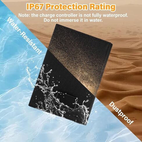 2026Upgrade 40W Foldable Solar Panel Charger,25% High Efficiency Portable N Type Cell,USB-C/USB-A/DC12V MPPT Fast Charging, IP67 Waterproof Lightweight Solar Charger for Outdoor Travel Emergency in Saudi Arabia