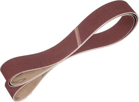 HARFINGTON 3 x 18 Inch Sanding Belts, 10 Pcs 80 Grits Aluminum Oxide Abrasive Belt Sander File Belt for Woodworking, Metal Polishing, Knife Sharpener in Saudi Arabia