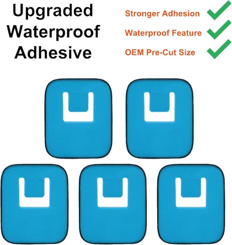 GREEN FUSION 5Pcs Pre-Cut Upgraded Screen Adhesive Tape Compatible with Apple Watch Series 4/5/6 40mm Frame Sticker Replacement, with Toolkit, Instruction in Saudi Arabia